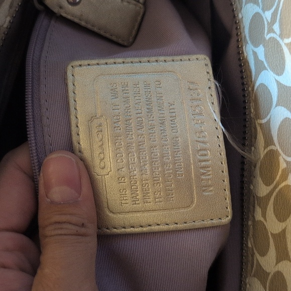 Coach Chelsea Heritage Stripe tote - Picture 8 of 11